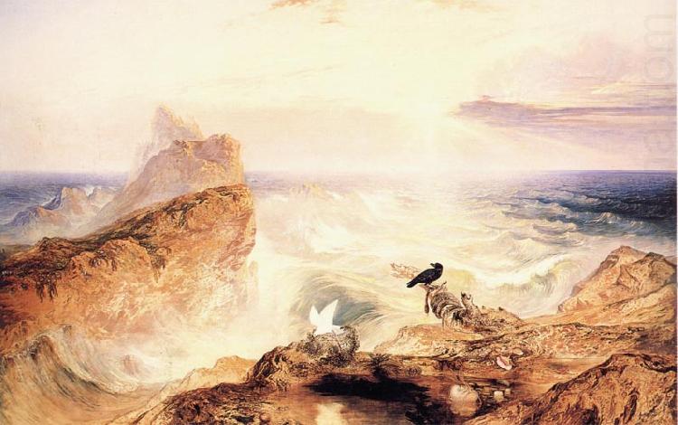 John Martin The Assuaging of the Waters china oil painting image